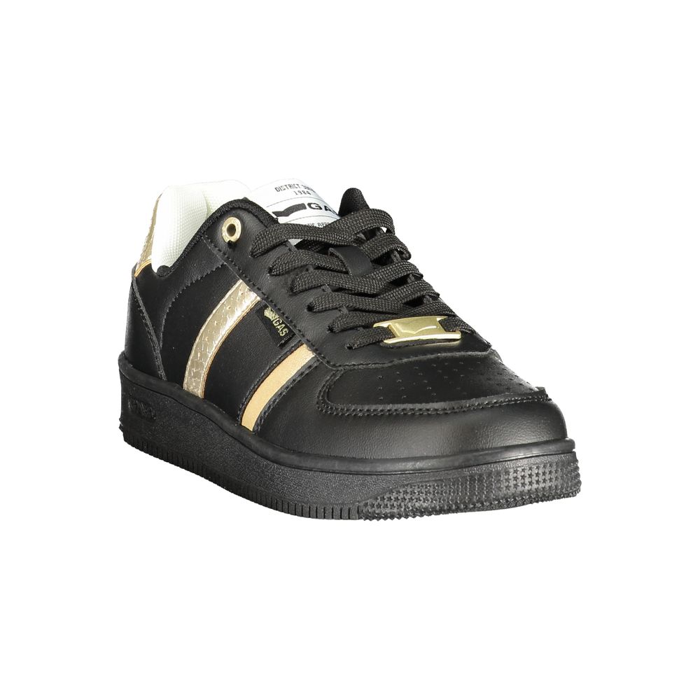 Gas Black Polyester Sneakers