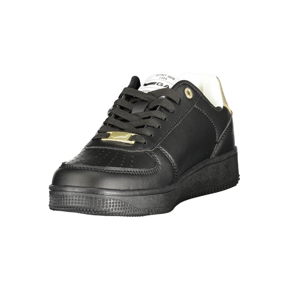 Gas Black Polyester Sneakers