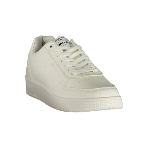 Gas Bianco Polyurethane Herren Sneaker
