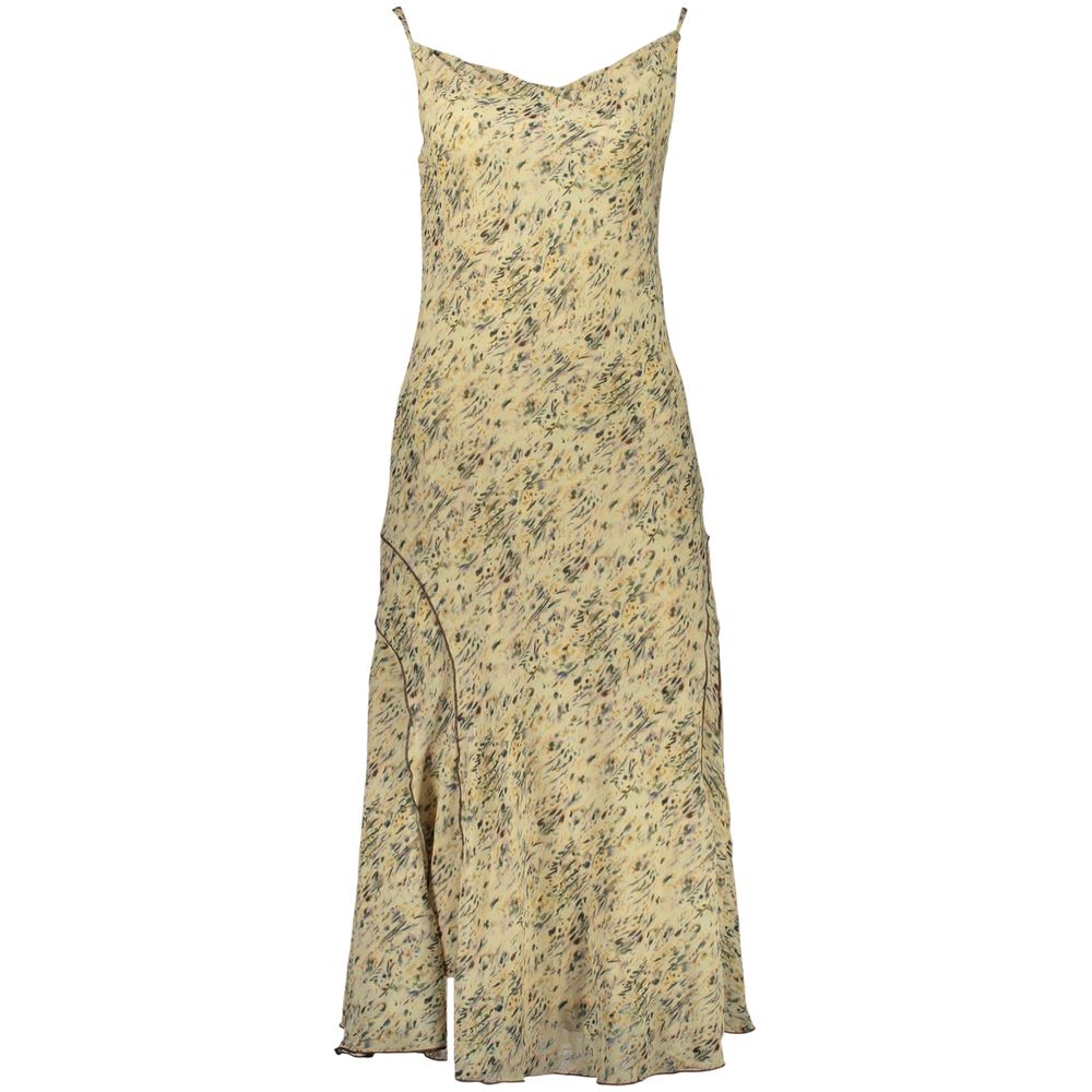 Desigual Beiges Freizeitkleid aus Polyester