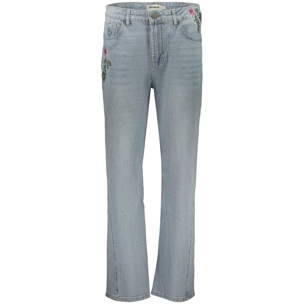 Desigual Blaue Baumwoll-Jeans Denim