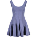 Desigual Blaues Baumwoll-Freizeitkleid