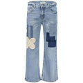 Desigual Blaue Baumwolljeans mit geradem Bein