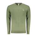 Accademia Militare Verde Baumwollpullover für Herren