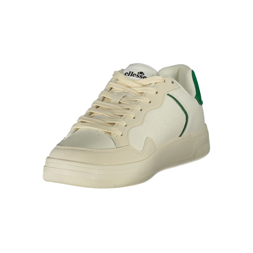 Ellesse Weiße Sneaker aus Polyester im Athletic-Look