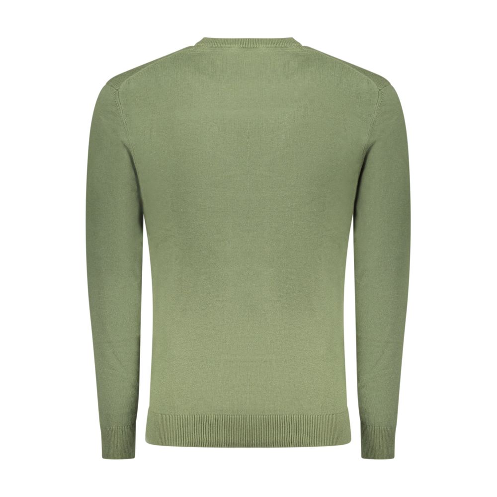 Accademia Militare Verde Baumwollpullover für Herren