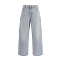 Our Legacy Blaue High-Waist Jeans aus Baumwolle