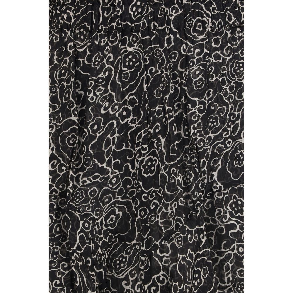 Marant Etoile Schwarze Viskose-Shorts