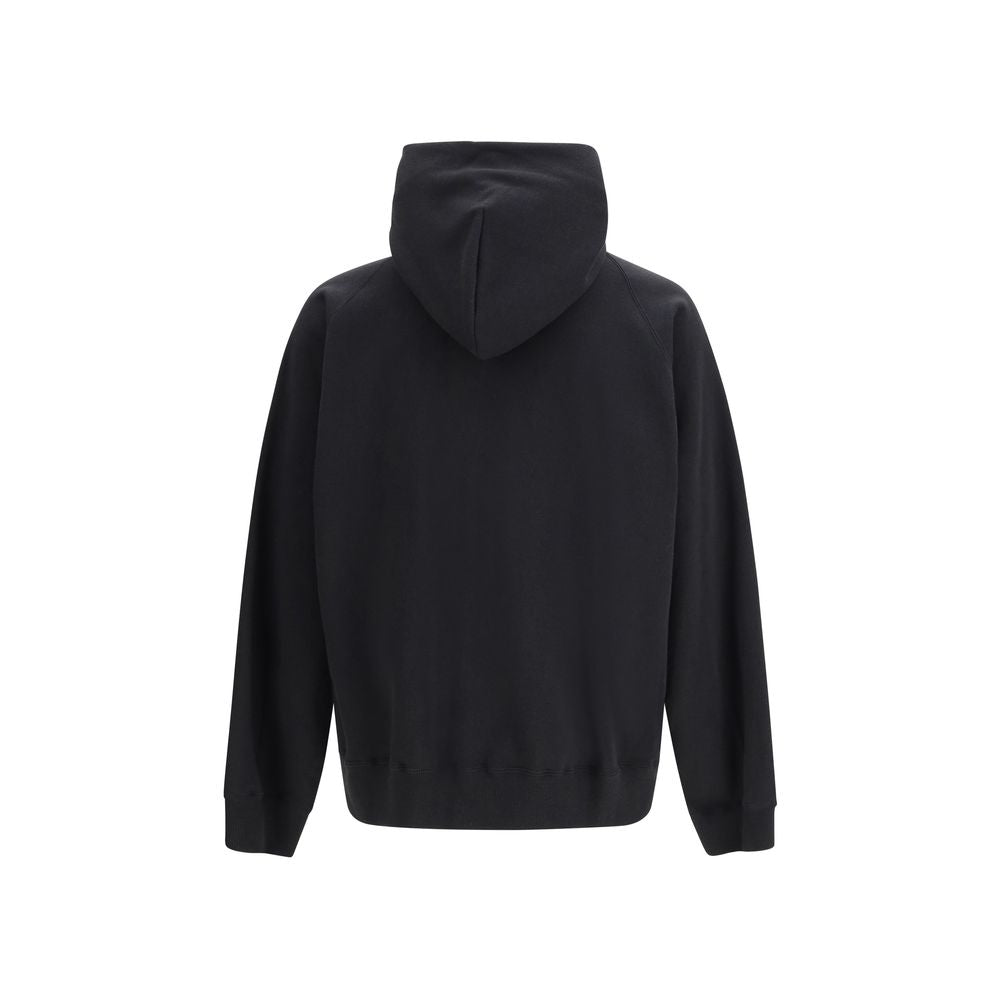 Sacai Schwarzer Baumwoll-Sweatshirt