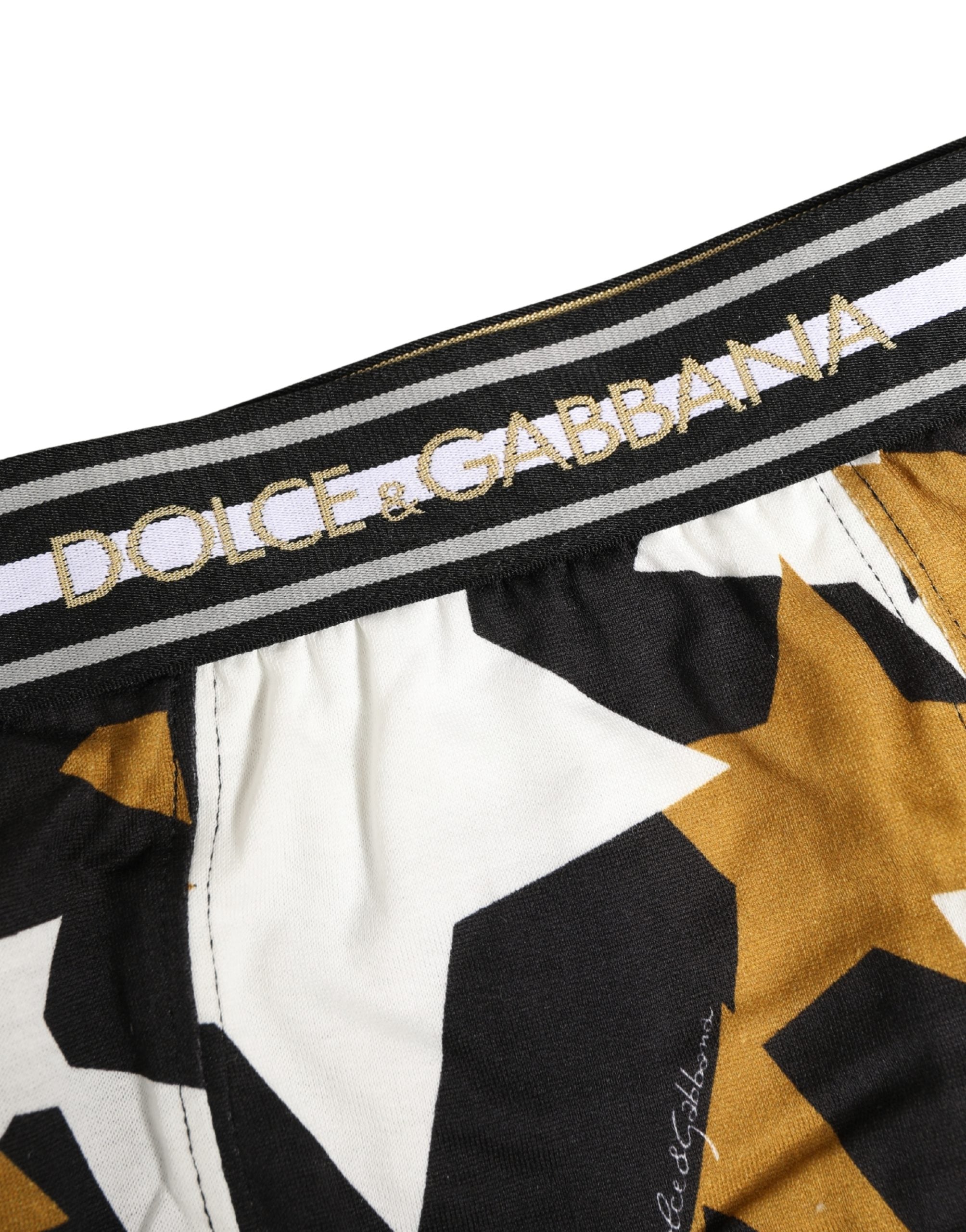 Dolce & Gabbana Boxershorts mit Multicolor-Sternenprint, Regular Fit