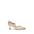 Fendi Beige Nylon Lacing