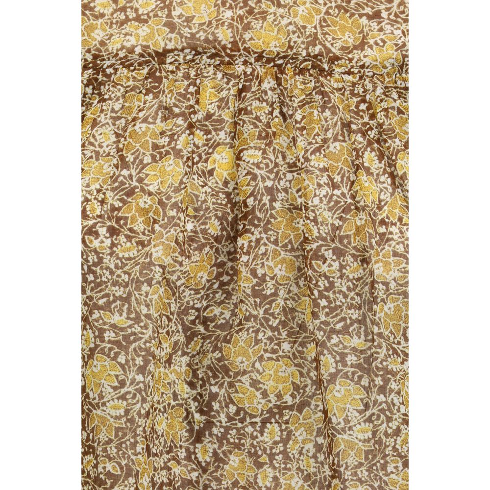 Marant Etoile Zweifarbige Baumwollbluse