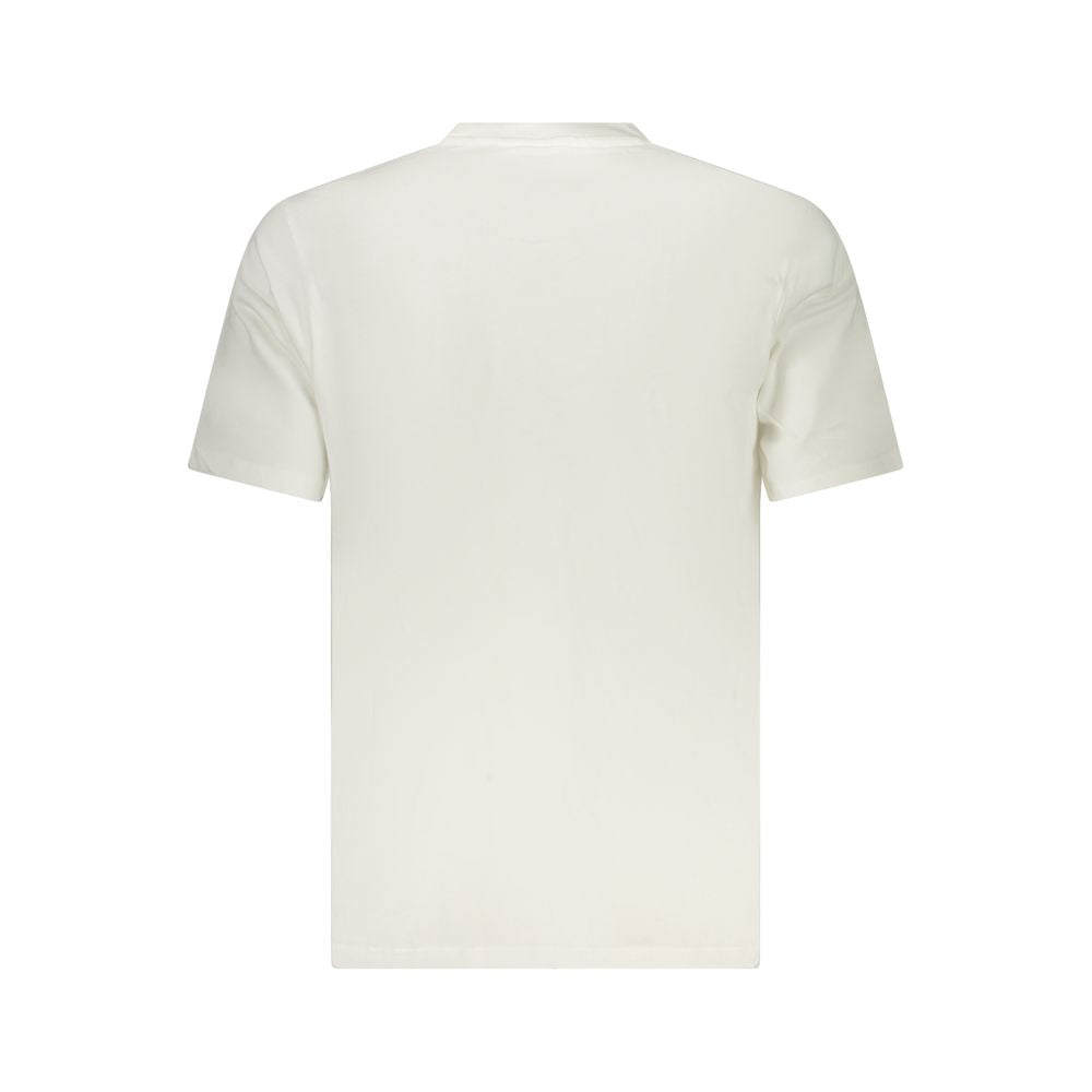 Converse Men's White Cotton T-Shirt