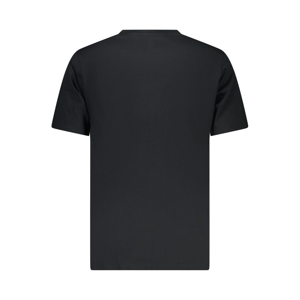 Converse Schwarzes Baumwoll-T-Shirt für Herren
