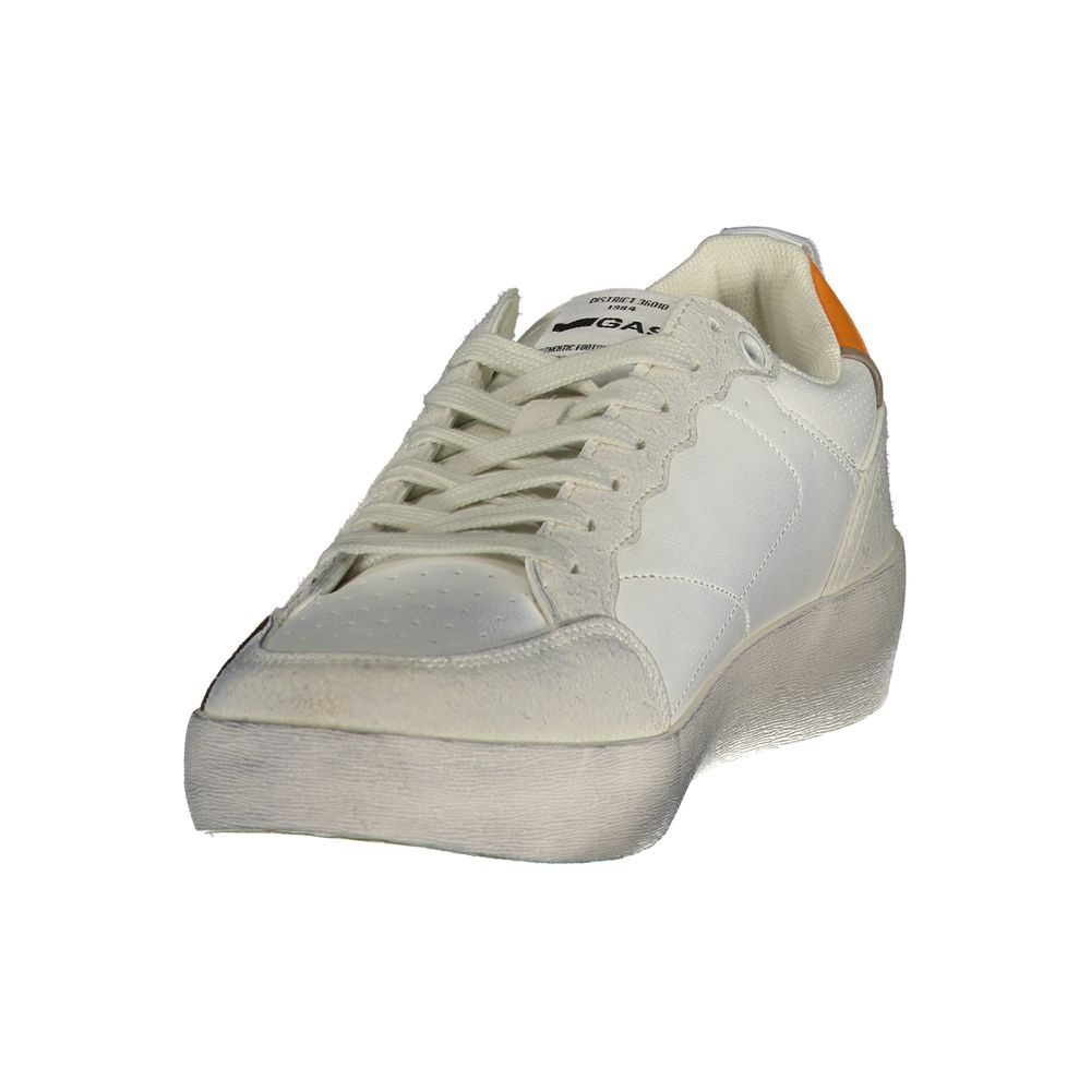 Gas Weiße Sneaker aus Polyurethan für Herren