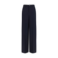 Gucci Blaue Freizeithose aus Viskose