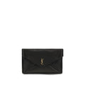 Saint Laurent Black Lambskin Shoulder Bag Ovis Aries Aries