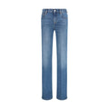 Gucci Blaue Baumwoll-Jeans mit ausgestelltem Bein