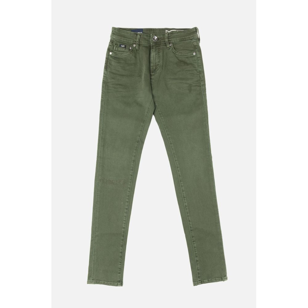 Gas Grüne Baumwoll-Jeans aus Denim