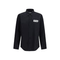 Versace Jeans Schwarzes Baumwollhemd