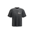 Represent Graues Baumwoll-T-Shirt