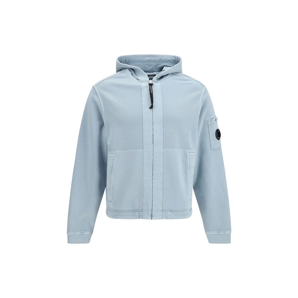 C.P. Company Blauer Baumwoll-Sweatshirt