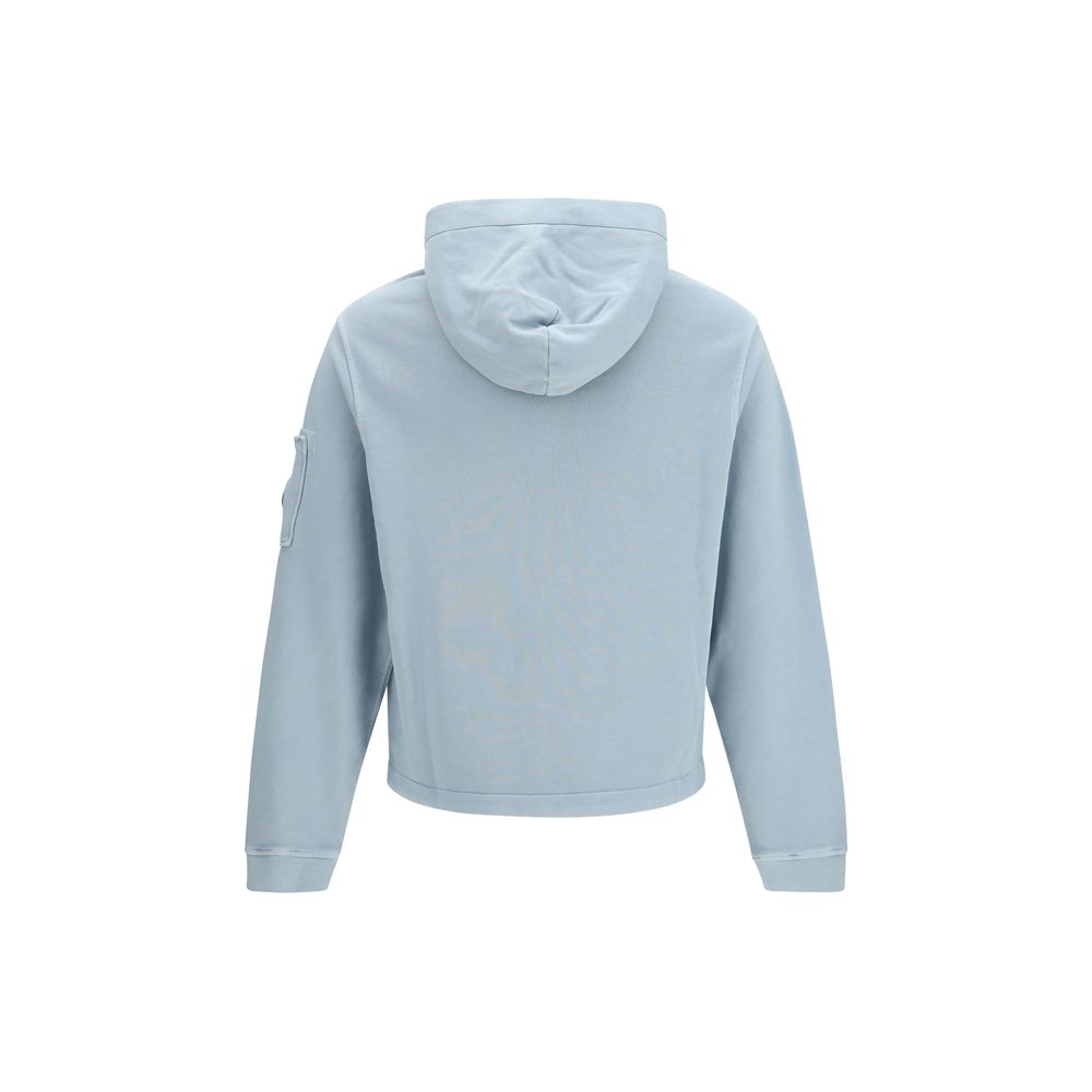 C.P. Company Blauer Baumwoll-Sweatshirt