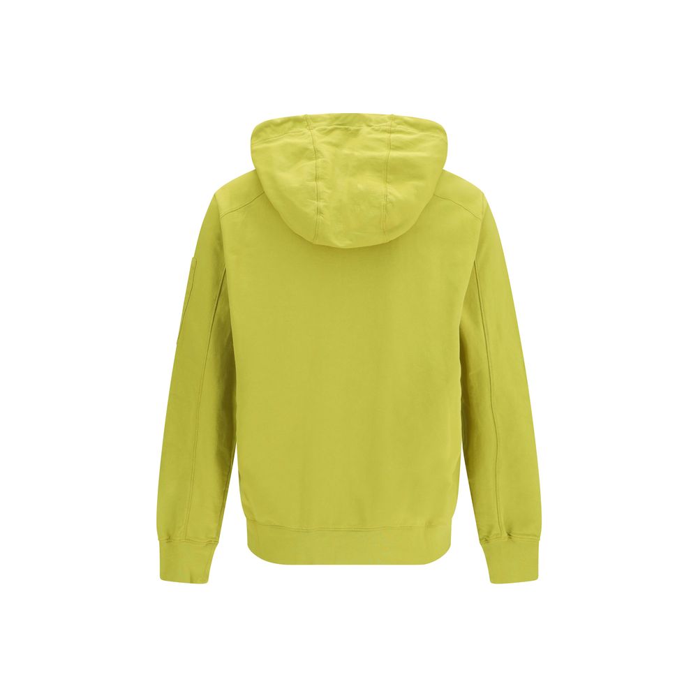 C.P. Company Zweifarbiger Baumwoll-Sweatshirt