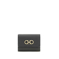 Ferragamo Black Calfskin Bos Taurus Wallet