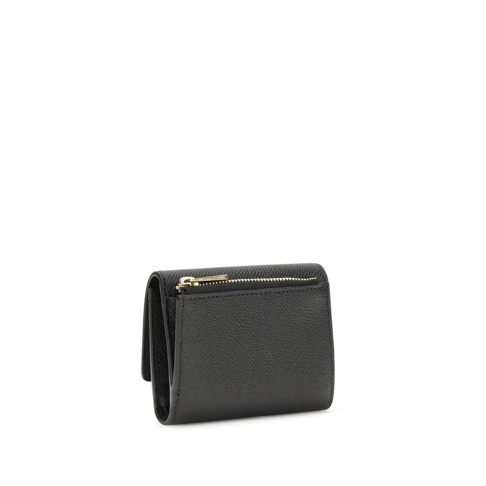 Ferragamo Black Calfskin Bos Taurus Wallet
