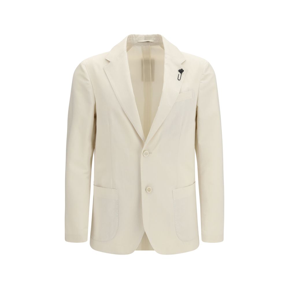 Lardini Weißer Baumwollblazer