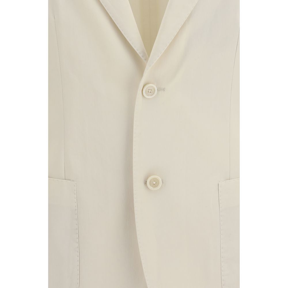 Lardini Weißer Baumwollblazer