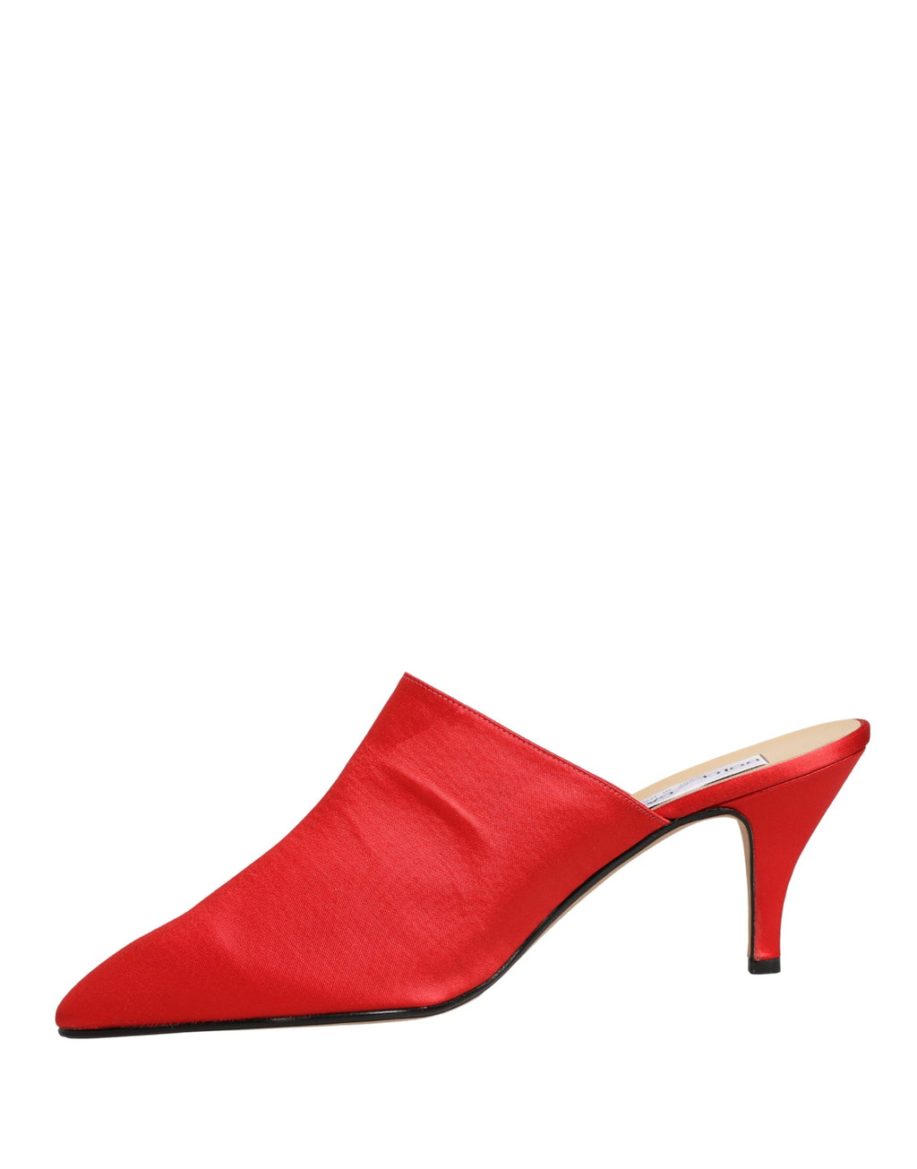 Dolce & Gabbana Rote Wildleder-Mules mit Absatz