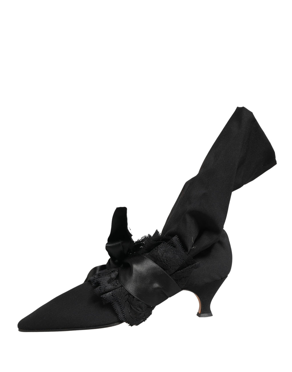 Dolce & Gabbana Schwarze Wildleder Stiefel Mittellang