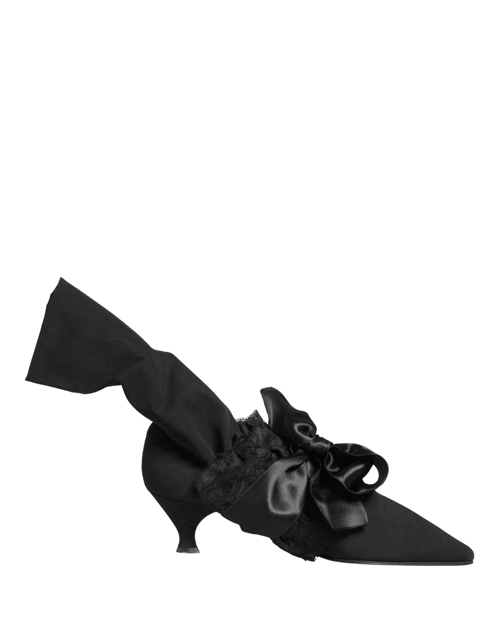 Dolce & Gabbana Schwarze Wildleder Stiefel Mittellang