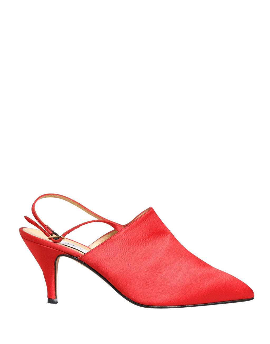 Dolce & Gabbana Rote Wildleder-Slingback-Pumps mit Absatz