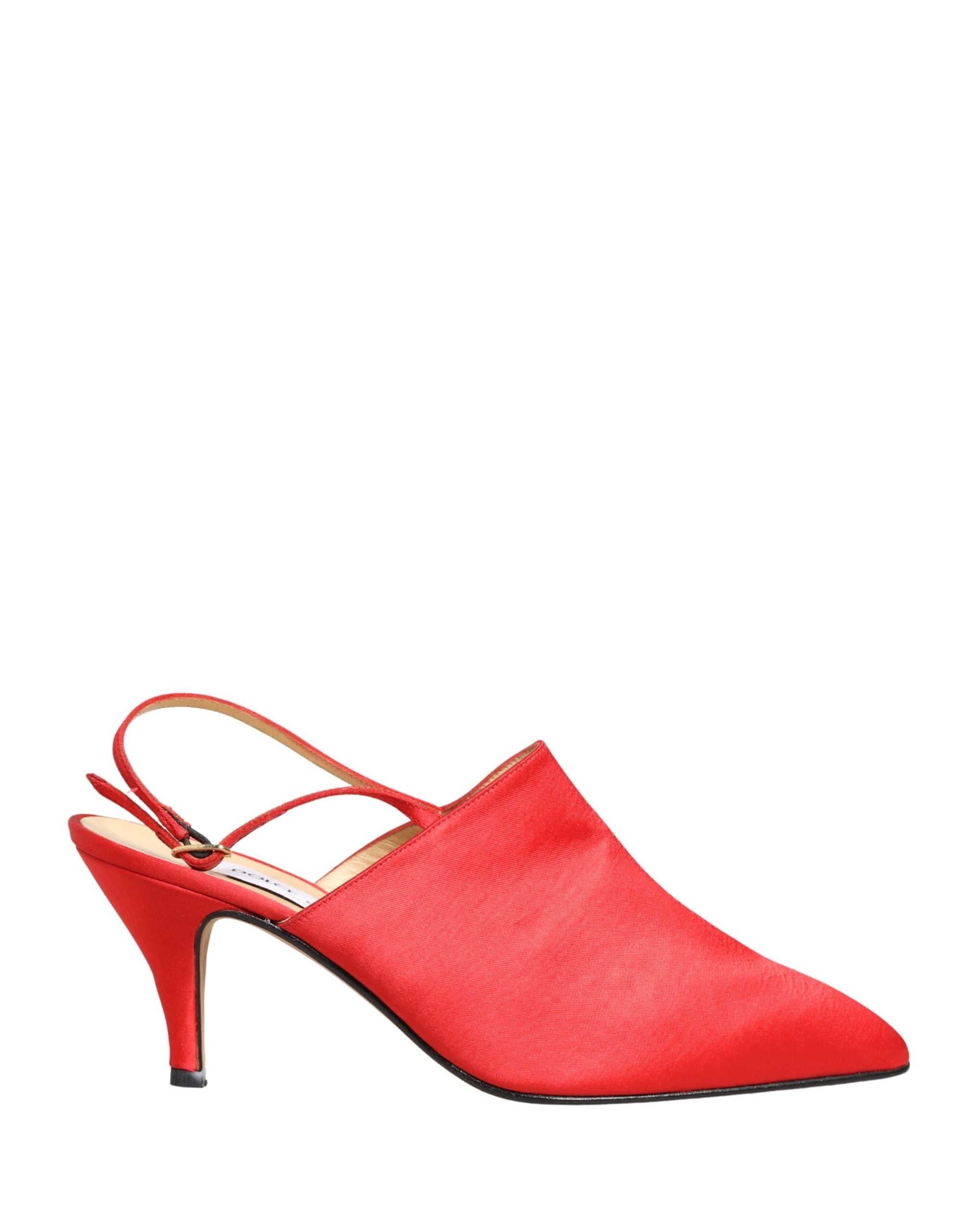 Dolce & Gabbana Rote Wildleder-Slingback-Pumps mit Absatz