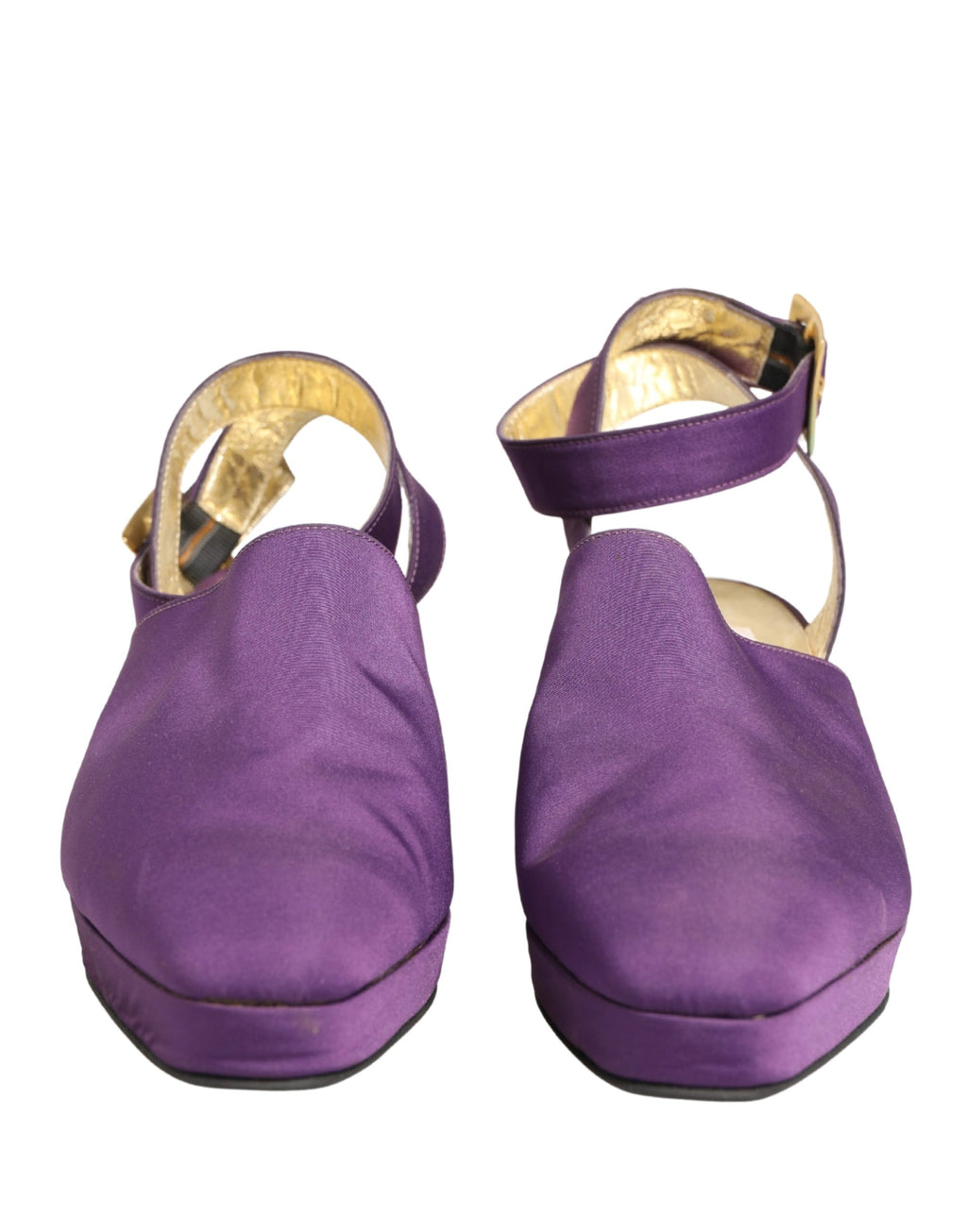 Dolce & Gabbana Lila Wildleder-Sandalen