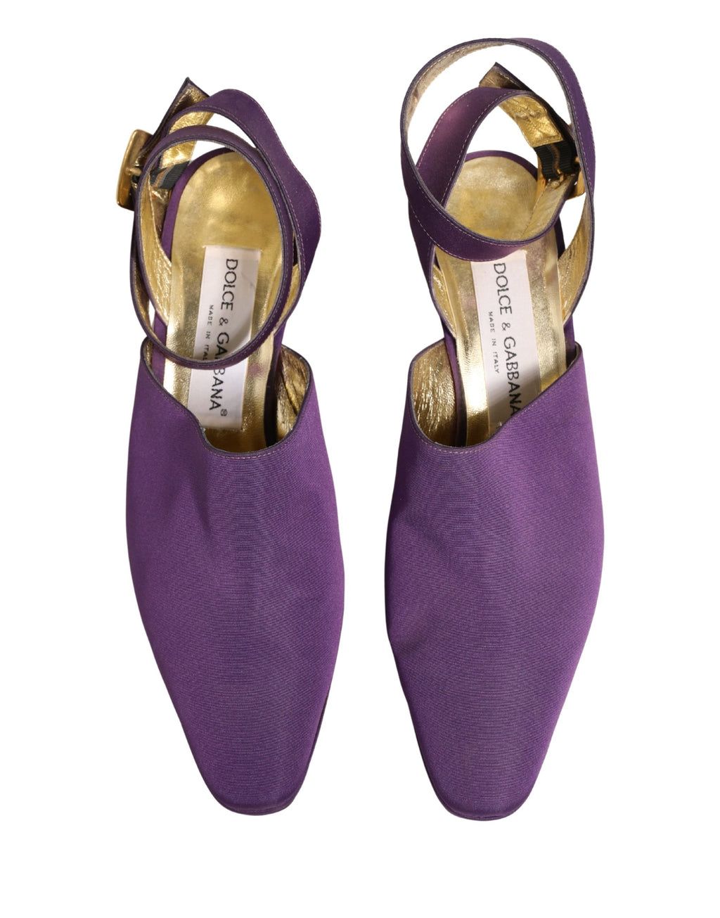 Dolce & Gabbana Lila Wildleder-Sandalen