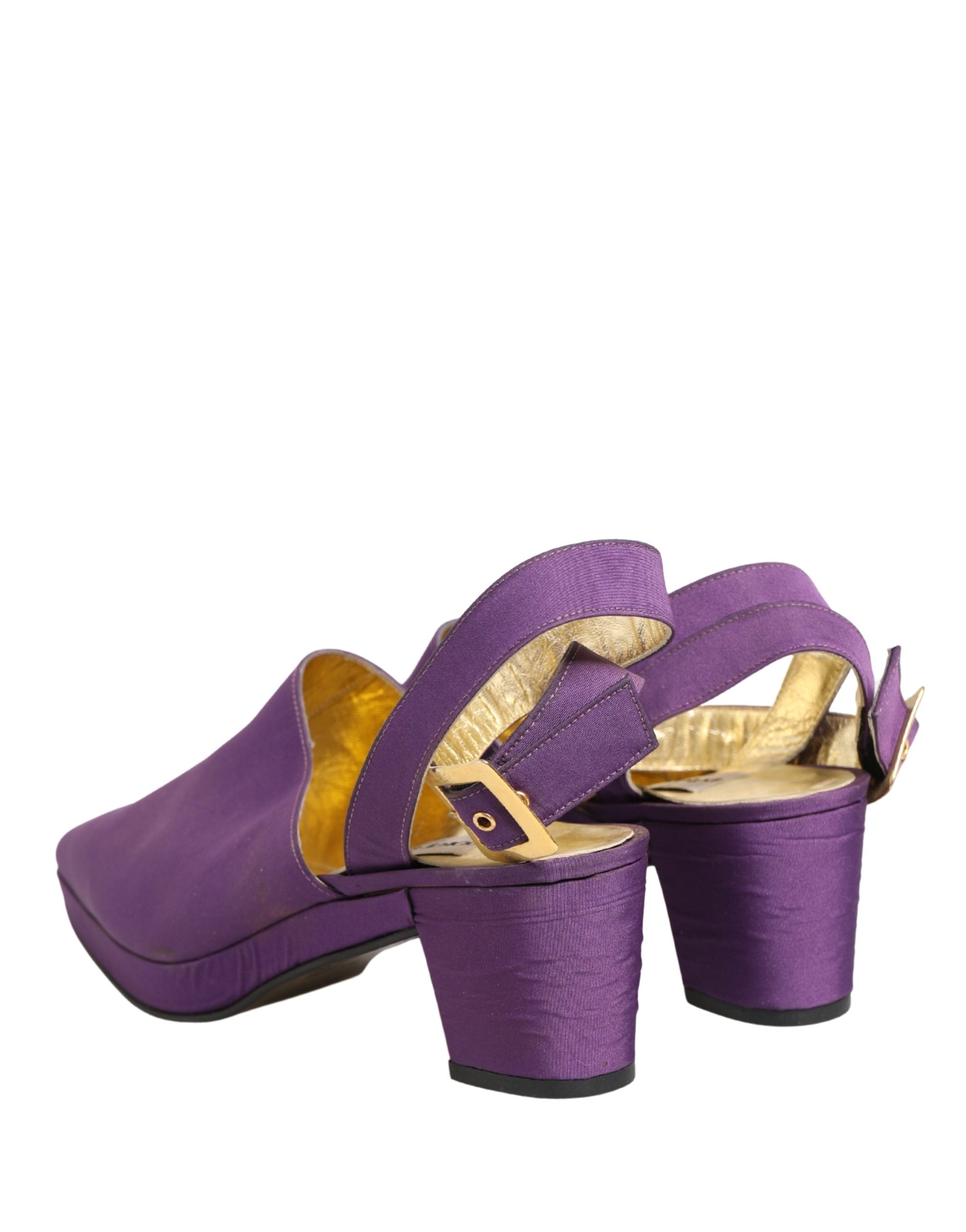 Dolce & Gabbana Lila Wildleder-Sandalen