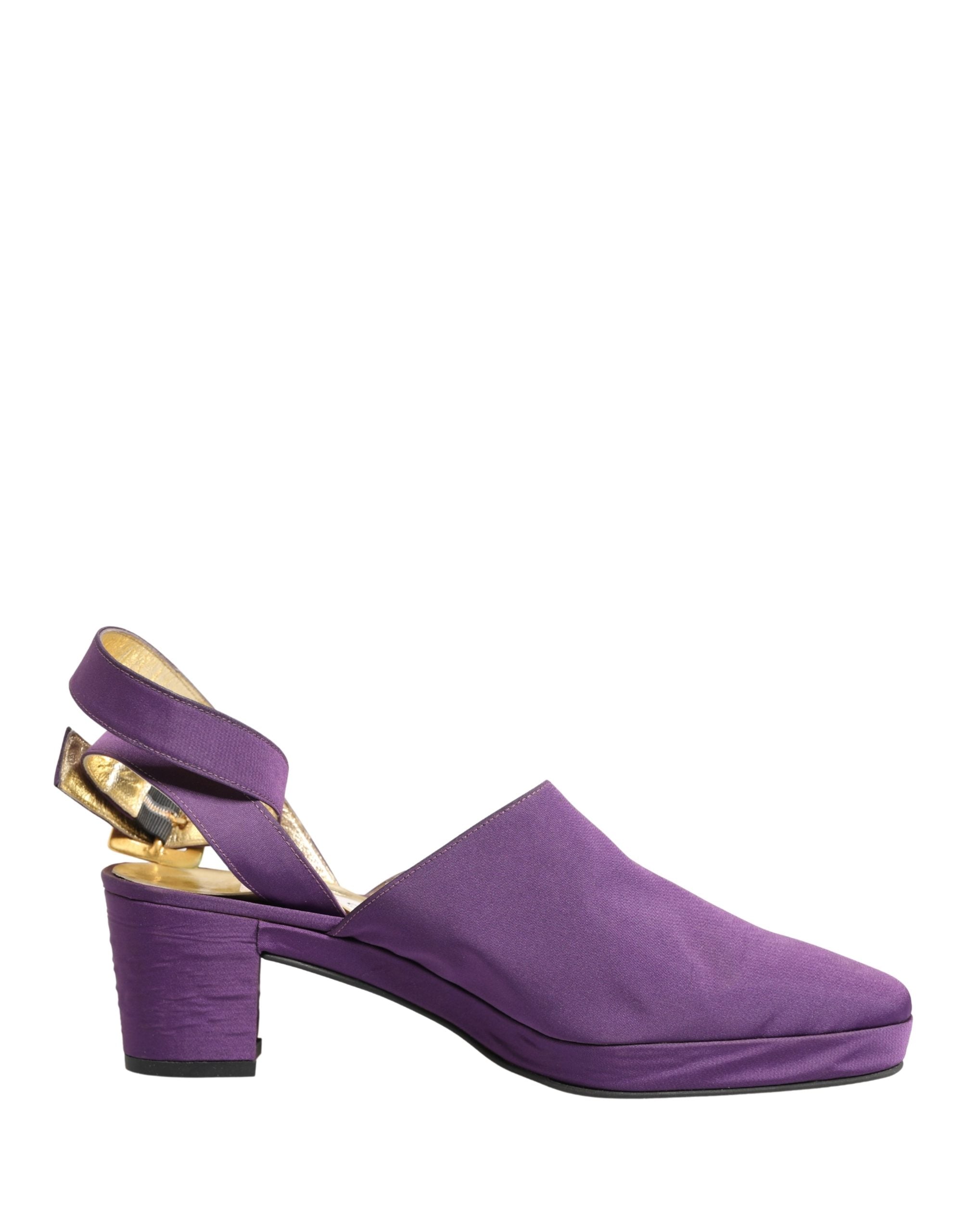Dolce & Gabbana Lila Wildleder-Sandalen
