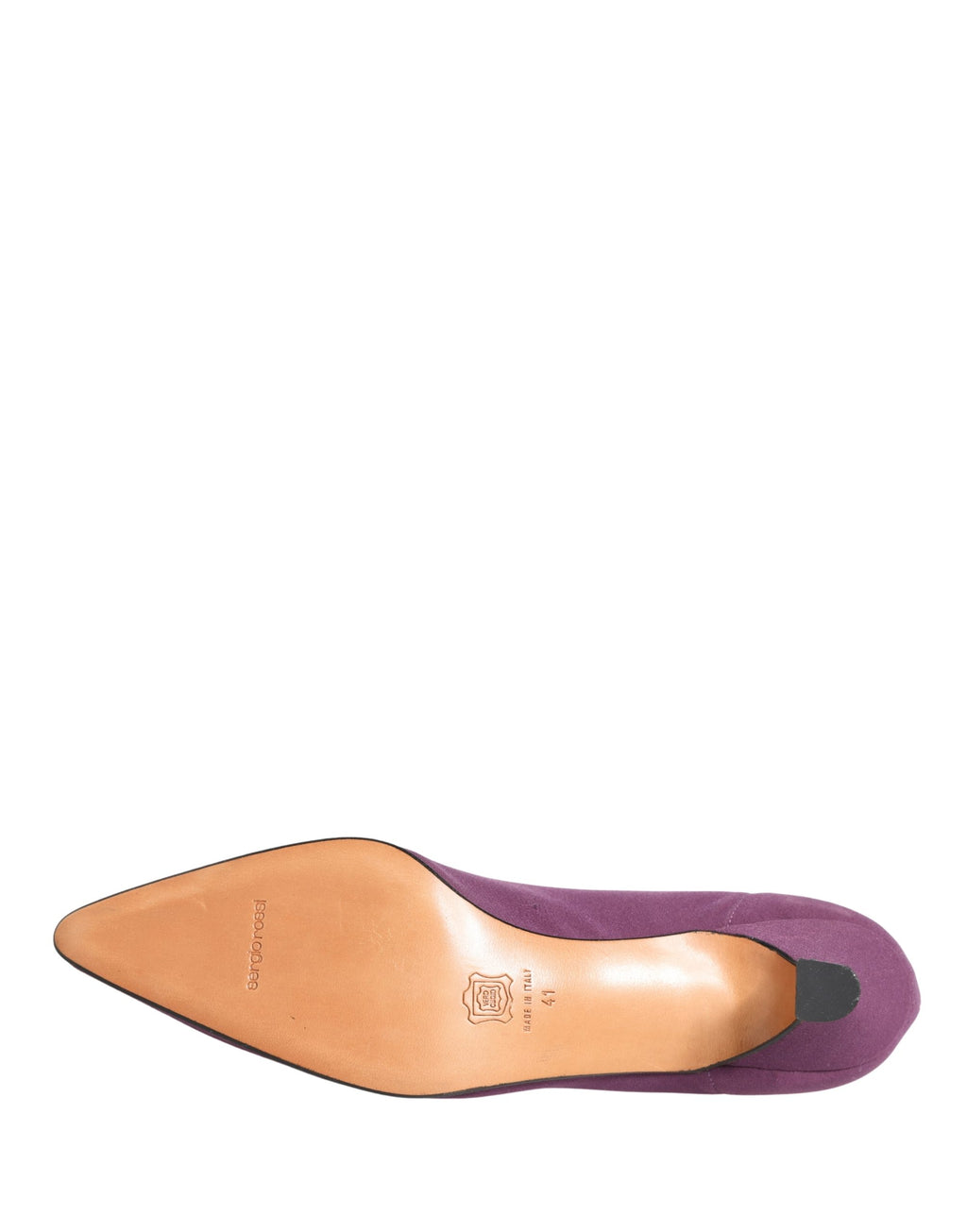Dolce & Gabbana Stiefeletten aus violettem Wildleder