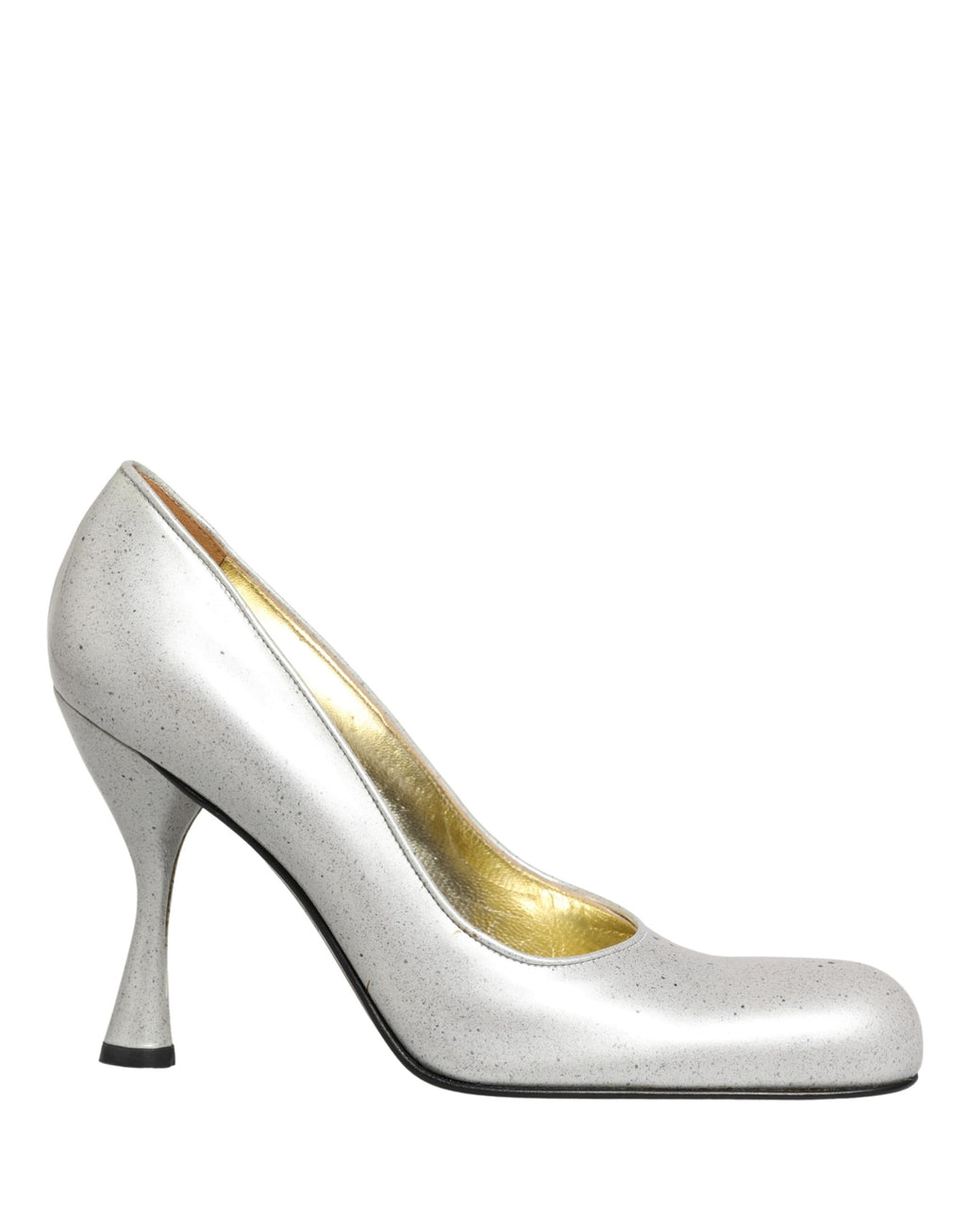 Dolce & Gabbana Weiß Leder High Heels Frauen Pumps Schuhe
