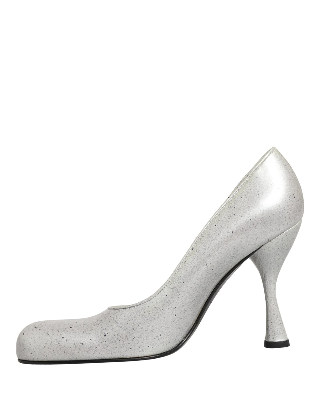 Dolce & Gabbana Weiß Leder High Heels Frauen Pumps Schuhe