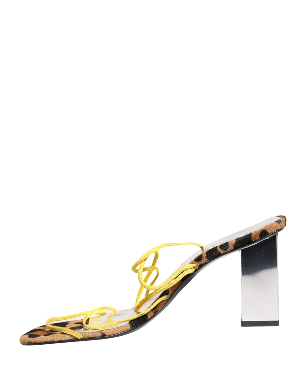 Dolce & Gabbana Mehrfarbige Leder Blockabsatz Sandalen Schuhe