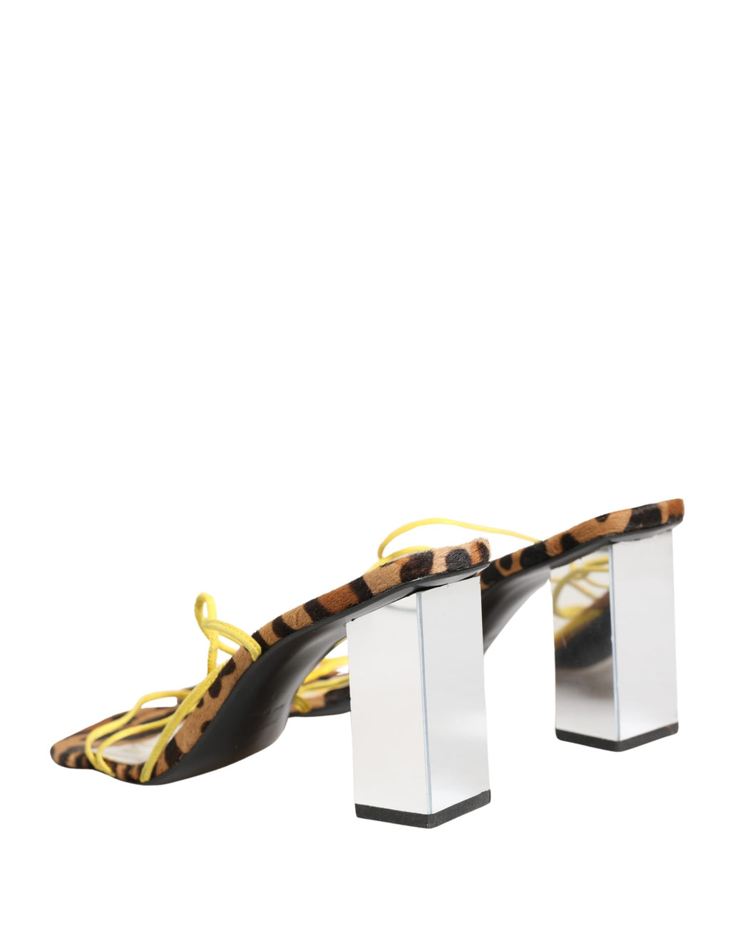 Dolce & Gabbana Mehrfarbige Leder Blockabsatz Sandalen Schuhe