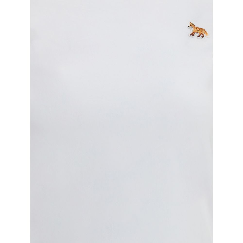 Maison Kitsuné Weiße Baumwollkleidung