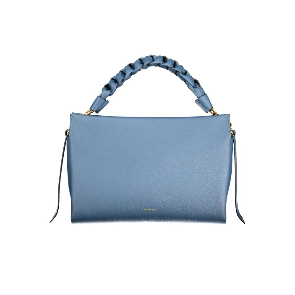 Coccinelle Damenhandtasche aus blauem Leder