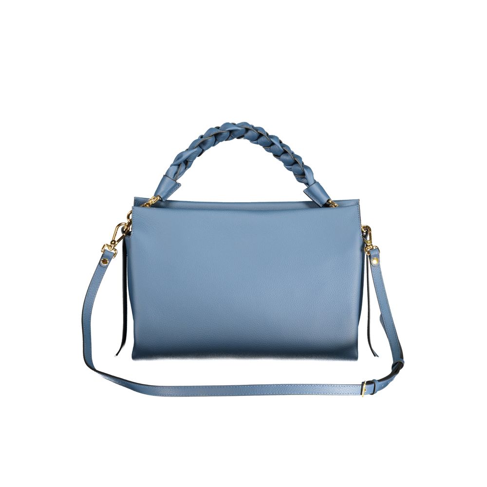 Coccinelle Damenhandtasche aus blauem Leder