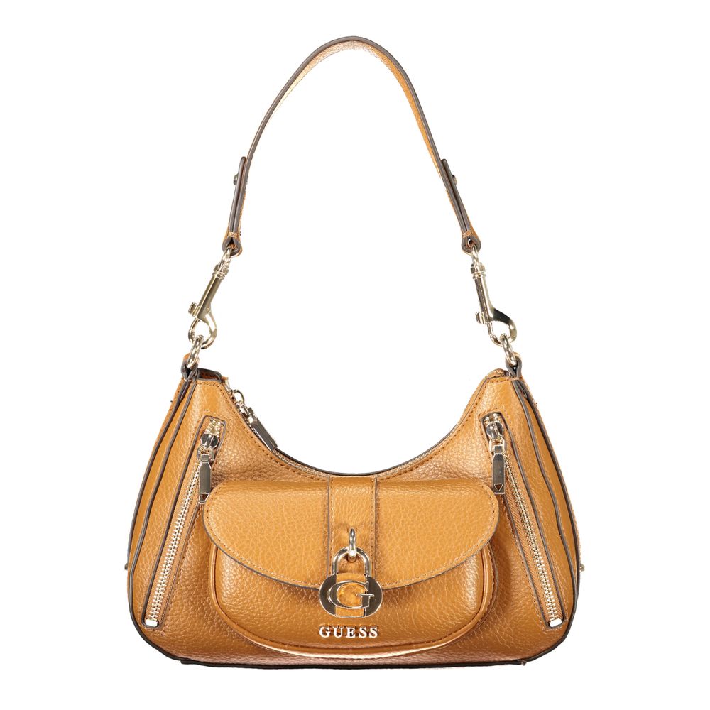 Guess Women's Handbag in Marrone Polyurethane